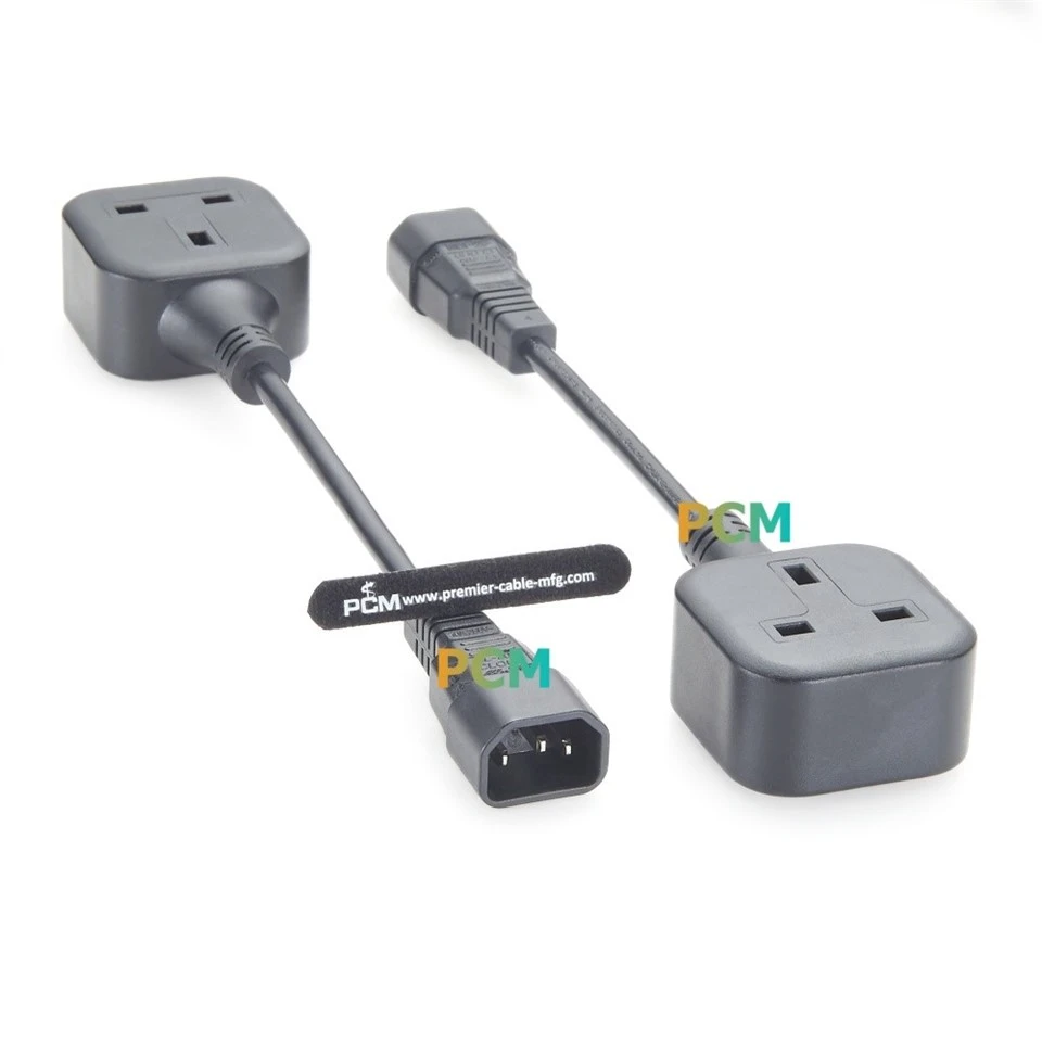 IEC C14 To UK BS1363 Outlet Power Cable best