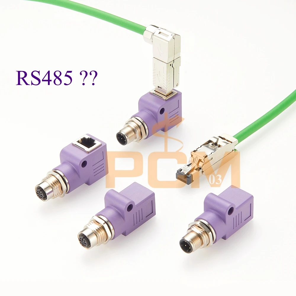 M12 to RJ45 M12 to RJ45