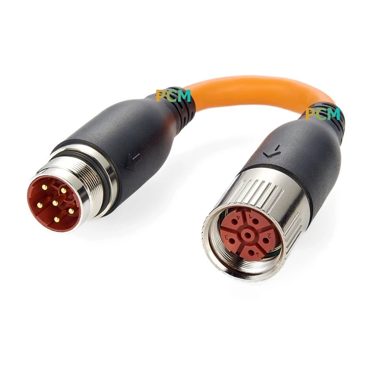 M23 6Pin Servo Motor Power Cable