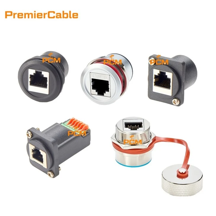 Ethernet LAN Pass Through Connector