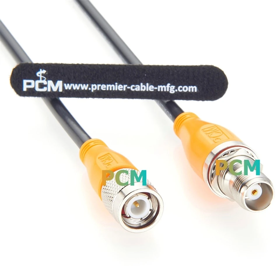 TNC Male To TNC Female Panel Mount Cable RG58 suppliers