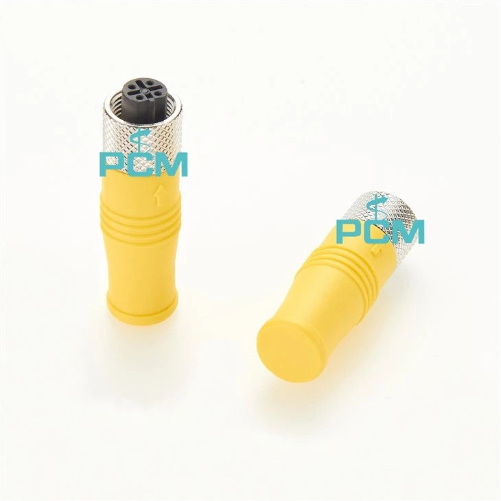 Bus terminating plug M12 female B-code