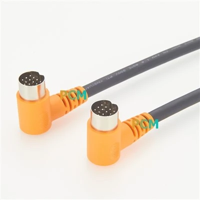HFM Mini Fakra AMS11A-1AXZ5-Z ל- AMK12D-1AXZZ5-Z רתמת חוט LVDS רכב