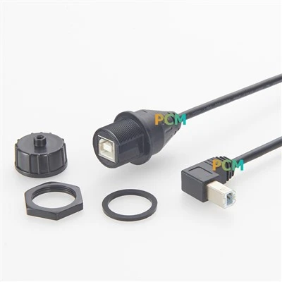 מחבר IP67 Mount Ethernet RJ45