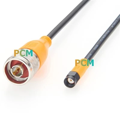 RP-SMA Male To N-כבל אנטנה זכר מסוג RG58