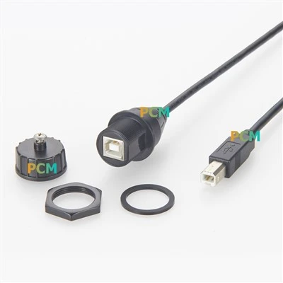 כבל קוד B-code d-code של USB עד M12